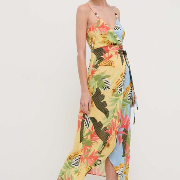 Desigual rochie de plaja TROPICAL LEAVE 24SWMW13