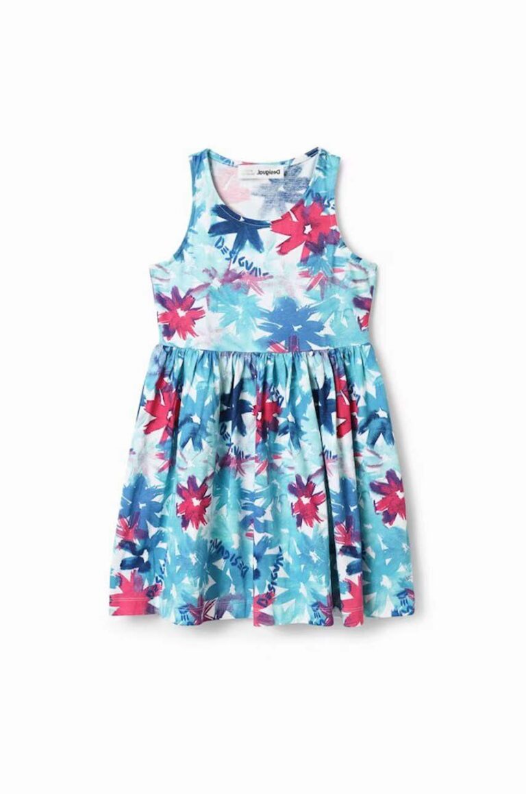 Desigual rochie din bumbac pentru copii mini