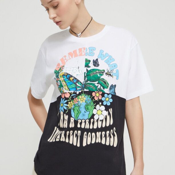 Desigual tricou din bumbac femei