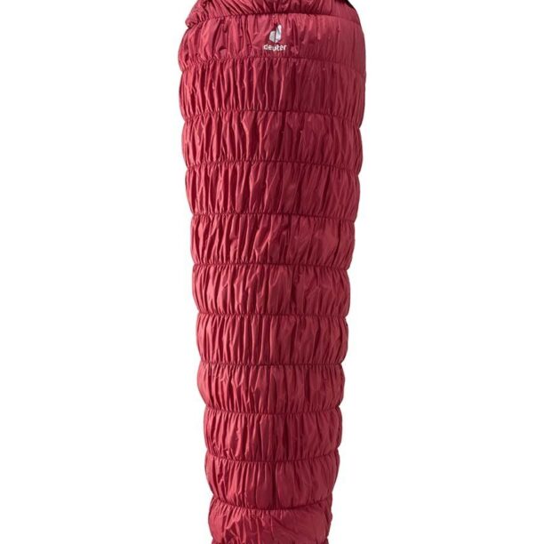 Deuter sac de dormit Exosphere -6° Long culoarea rosu