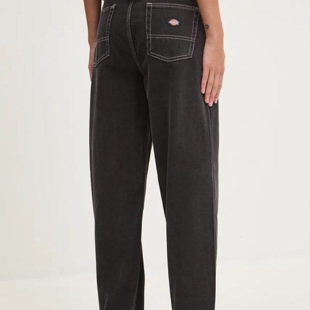 Dickies jeansi Thomasville femei high waist preţ