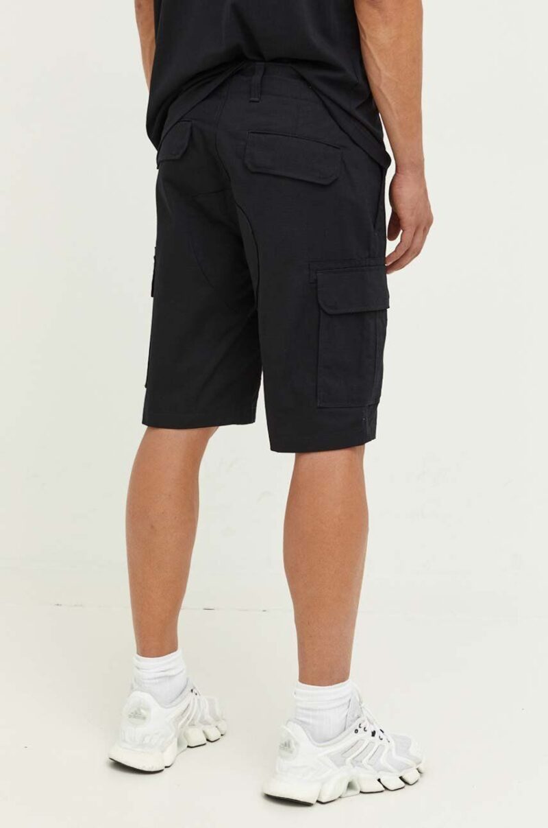 Dickies pantaloni scurți din bumbac Millerville culoarea negru DK0A4XEDBLK1-BLACK preţ