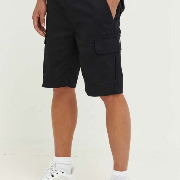 Dickies pantaloni scurți din bumbac Millerville culoarea negru DK0A4XEDBLK1-BLACK