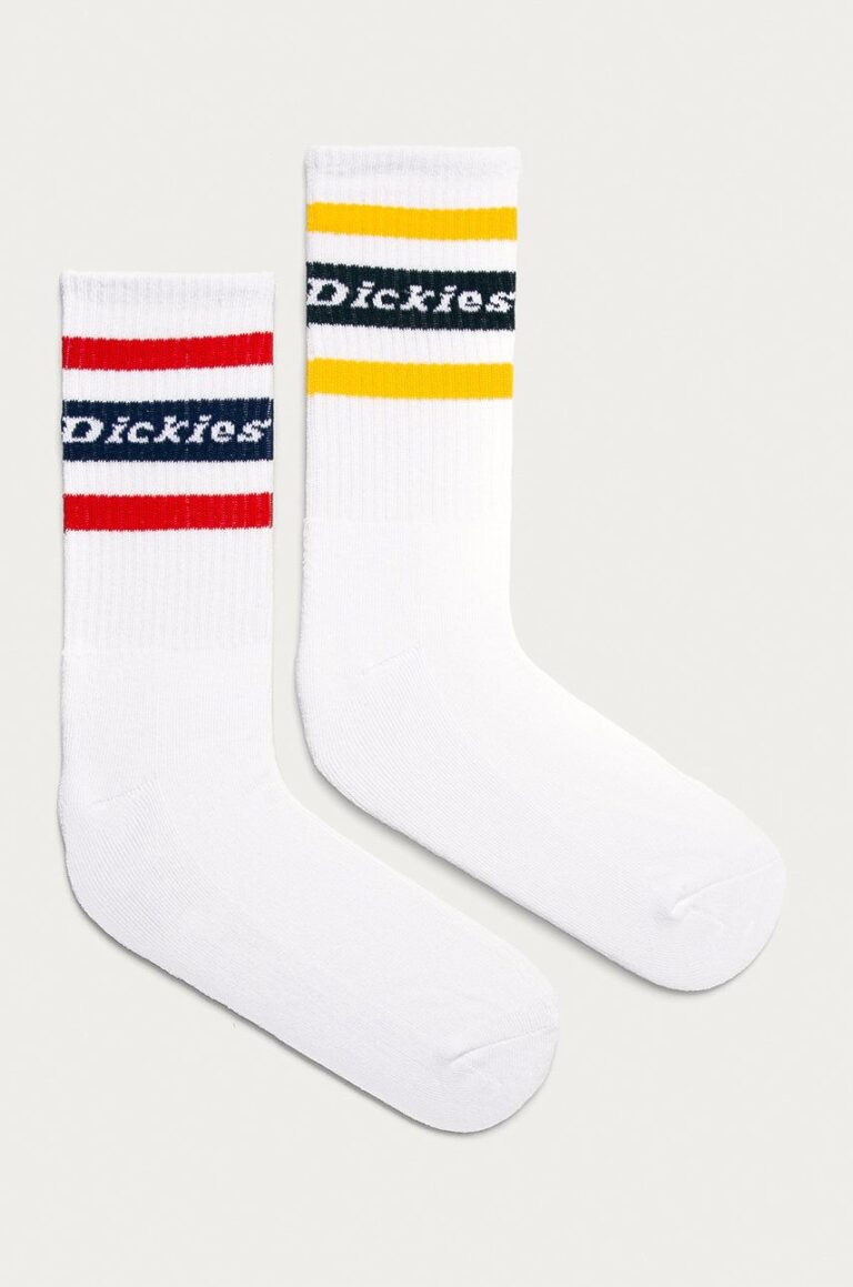 Dickies șosete culoarea alb DK0A4XDKWHX-WHITE