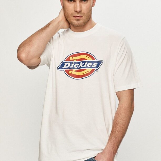 Dickies tricou culoarea alb DK0A4XC9WHX-WHITE