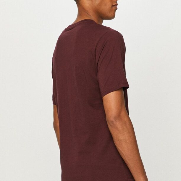 Dickies tricou culoarea bordo DK0A4XDBMR0-MAROON preţ