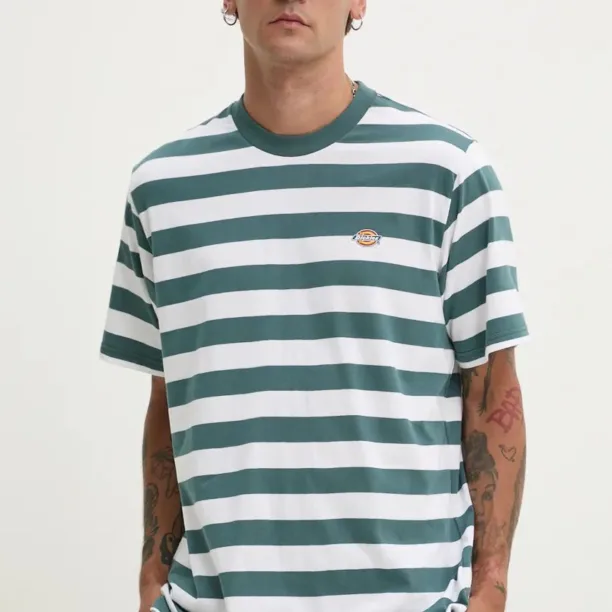 Dickies tricou din bumbac culoarea verde