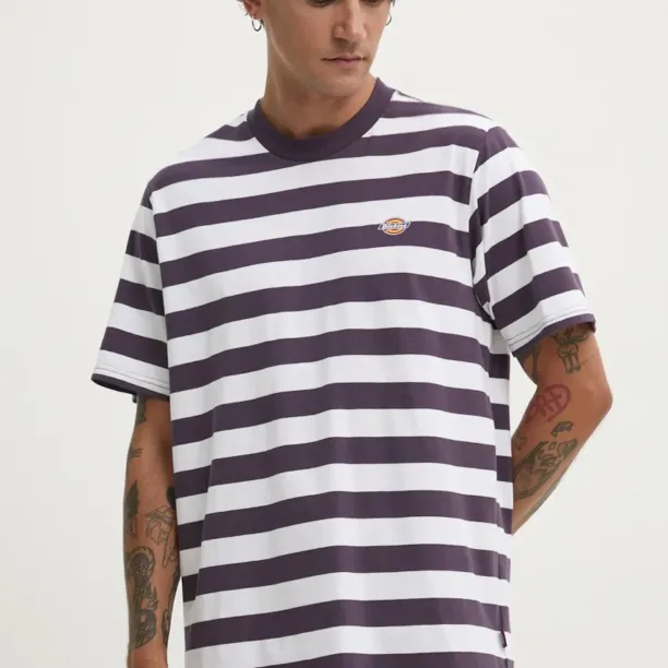 Dickies tricou din bumbac culoarea violet