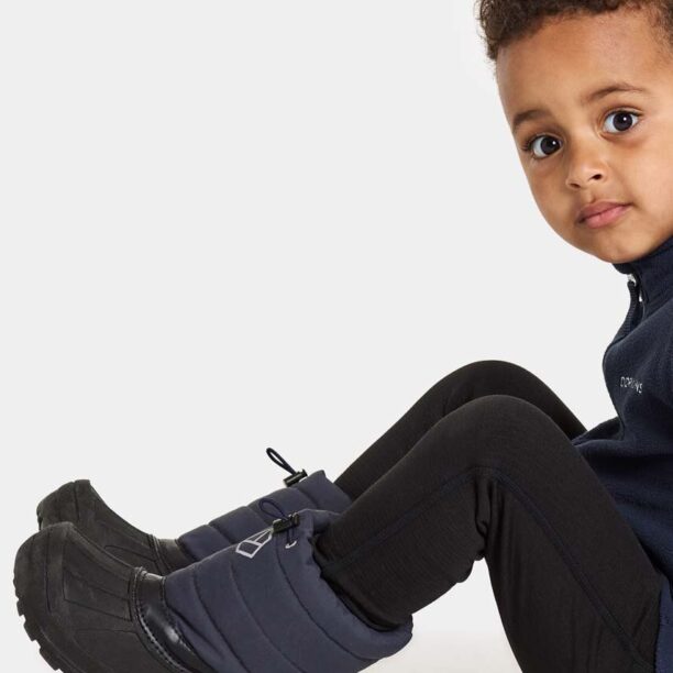 Didriksons cizme de iarna copii LUMI KIDS BOOTS culoarea albastru marin preţ