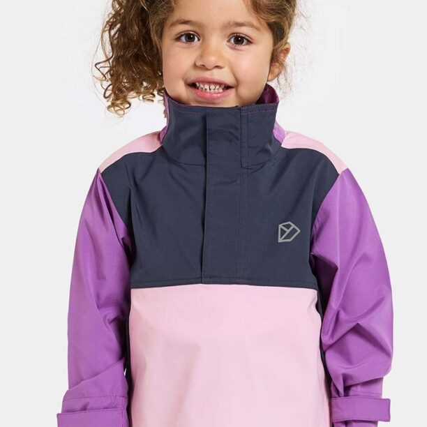 Didriksons geaca copii LINGON KIDS JKT culoarea violet