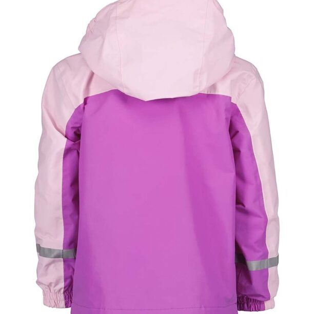 Didriksons geaca de ploaie copii PILVI KIDS JKT culoarea violet preţ