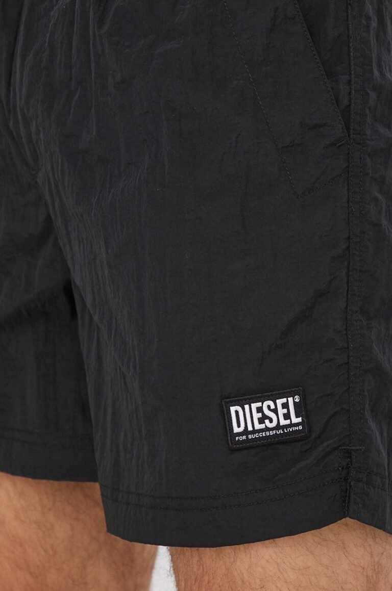 Diesel pantaloni scurți de baie culoarea negru A13276.0NMAD preţ