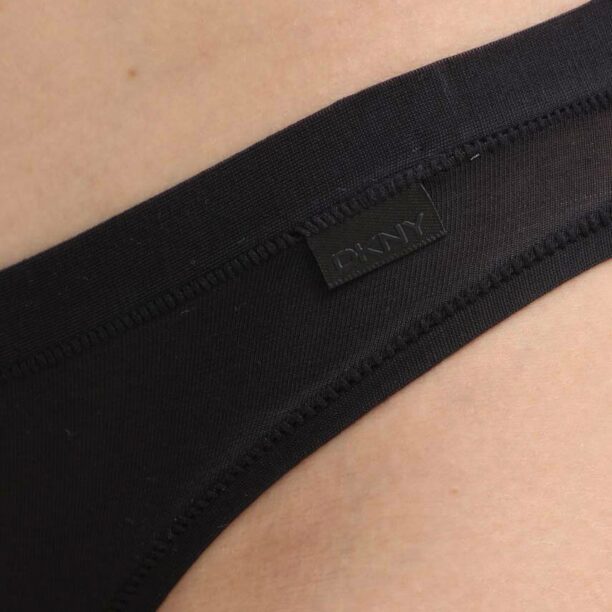 Dkny chiloti culoarea negru preţ