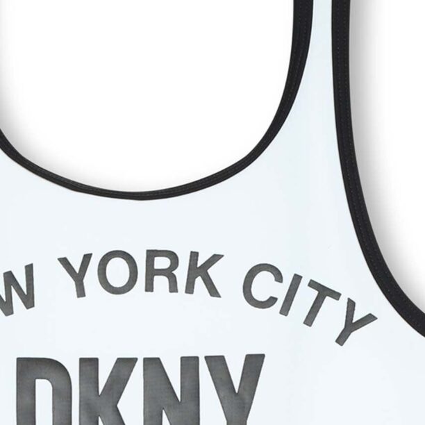 Dkny costum de baie dintr-o bucată pentru copii culoarea negru preţ