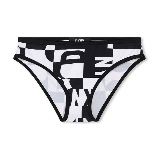 Dkny costum de baie pentru copii din două piese culoarea negru preţ