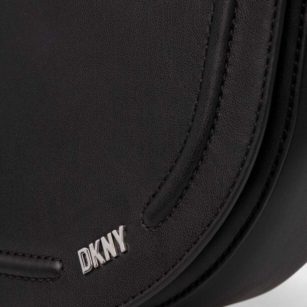 Dkny poseta culoarea negru preţ