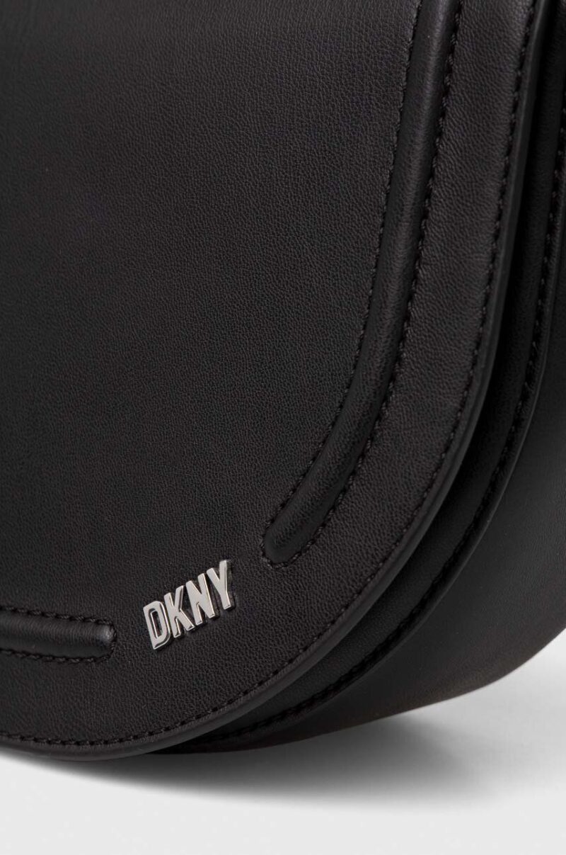 Dkny poseta culoarea negru preţ