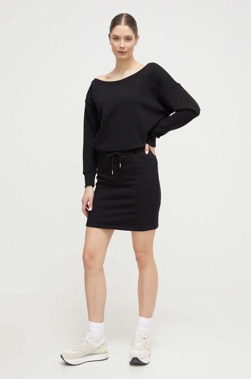 Dkny rochie culoarea negru