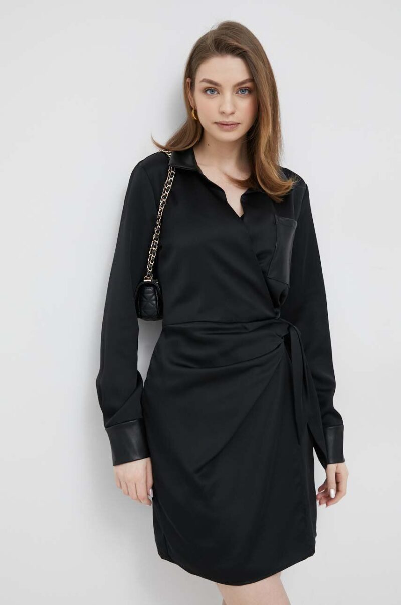 Dkny rochie culoarea negru