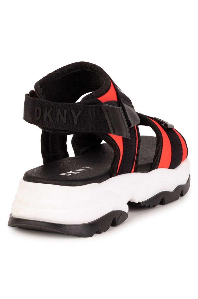 Dkny sandale copii culoarea portocaliu preţ