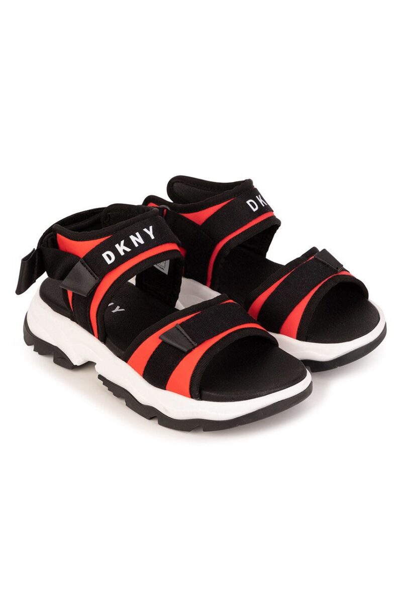 Dkny sandale copii culoarea portocaliu