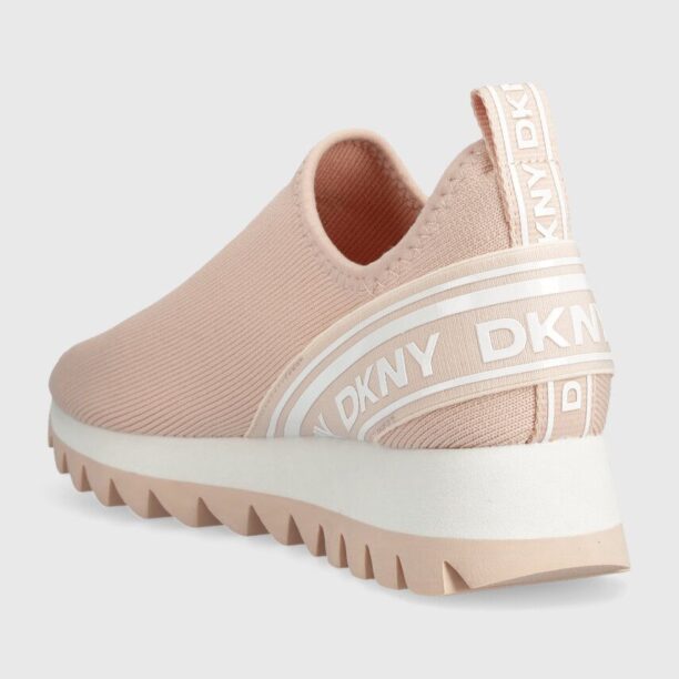 Dkny sneakers ABBI culoarea roz K1421737 preţ