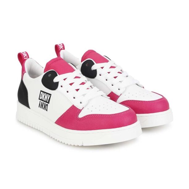 Dkny sneakers pentru copii culoarea roz