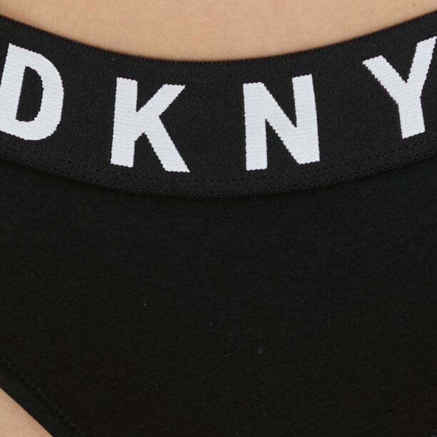 Dkny tanga culoarea negru preţ