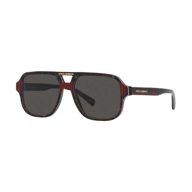 Dolce & Gabbana ochelari de soare copii culoarea bordo