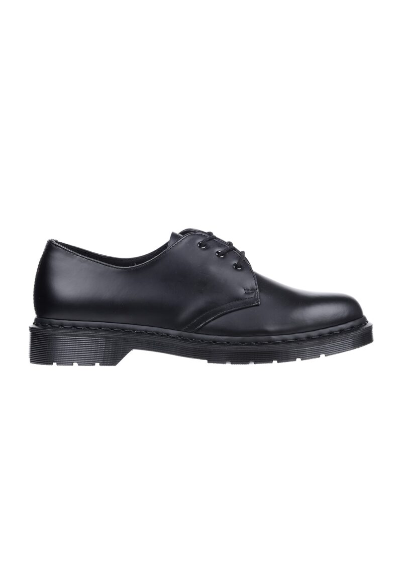 Dr. Martens Pantofi cu șireturi 'Mono Smooth'  negru