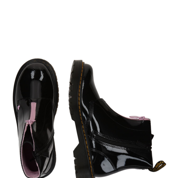 Dr. Martens Cizme 'Bex Heart'  roz / negru