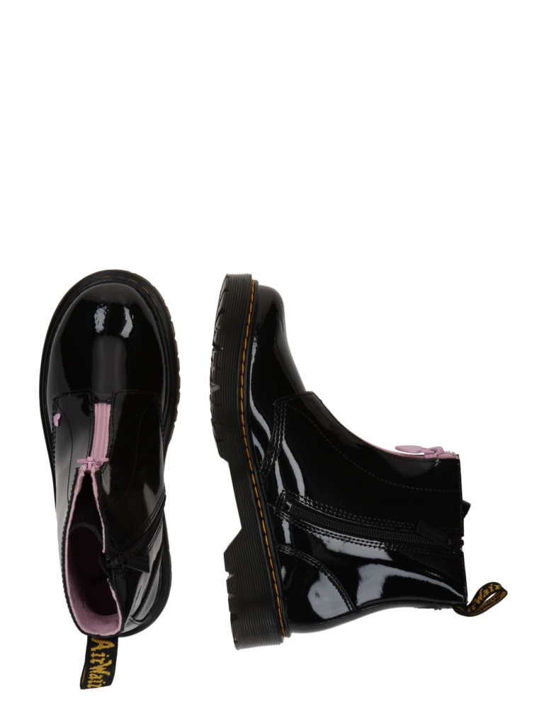 Dr. Martens Cizme 'Bex Heart'  roz / negru