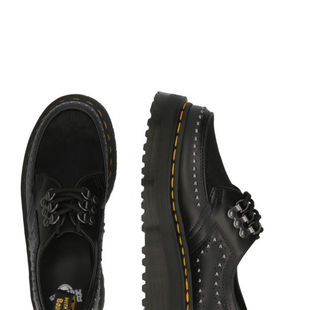 Dr. Martens Pantofi cu șireturi 'Ramsey Quad 3i'  negru