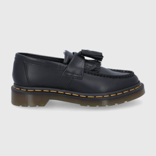 Dr. Martens mocasini de piele culoarea negru 22209001-Black.Smoo