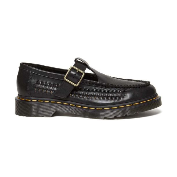 Dr. Martens pantofi de piele Adrian T Bar culoarea negru