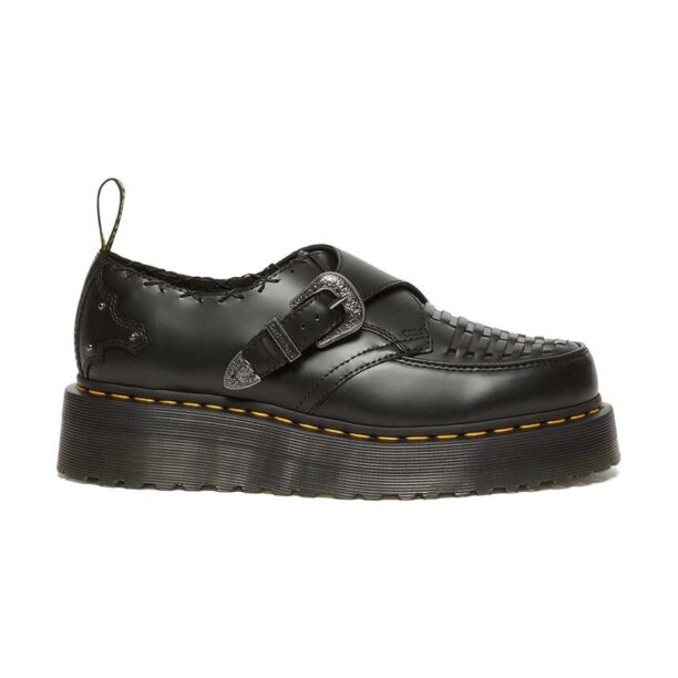 Dr. Martens pantofi de piele Ramsey Quad Monk femei