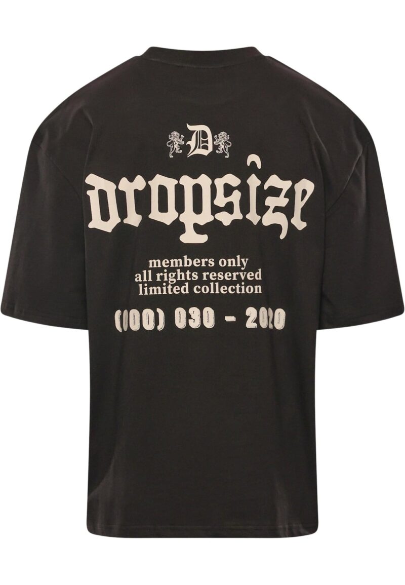 Dropsize Tricou  nisipiu / negru