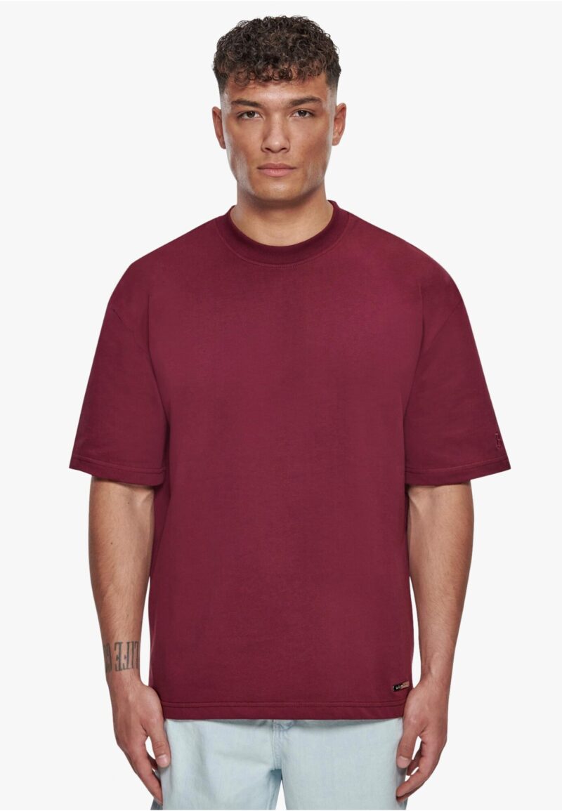 Dropsize Tricou  roșu burgundy preţ