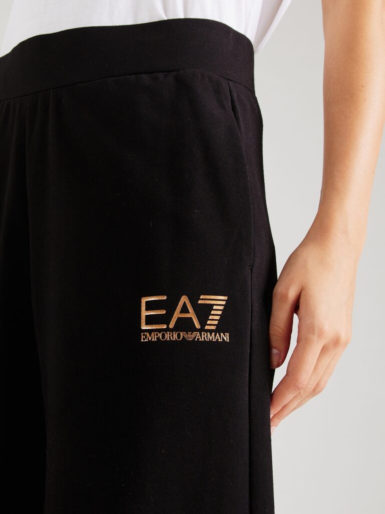 Preţ EA7 Emporio Armani Pantaloni  auriu / negru