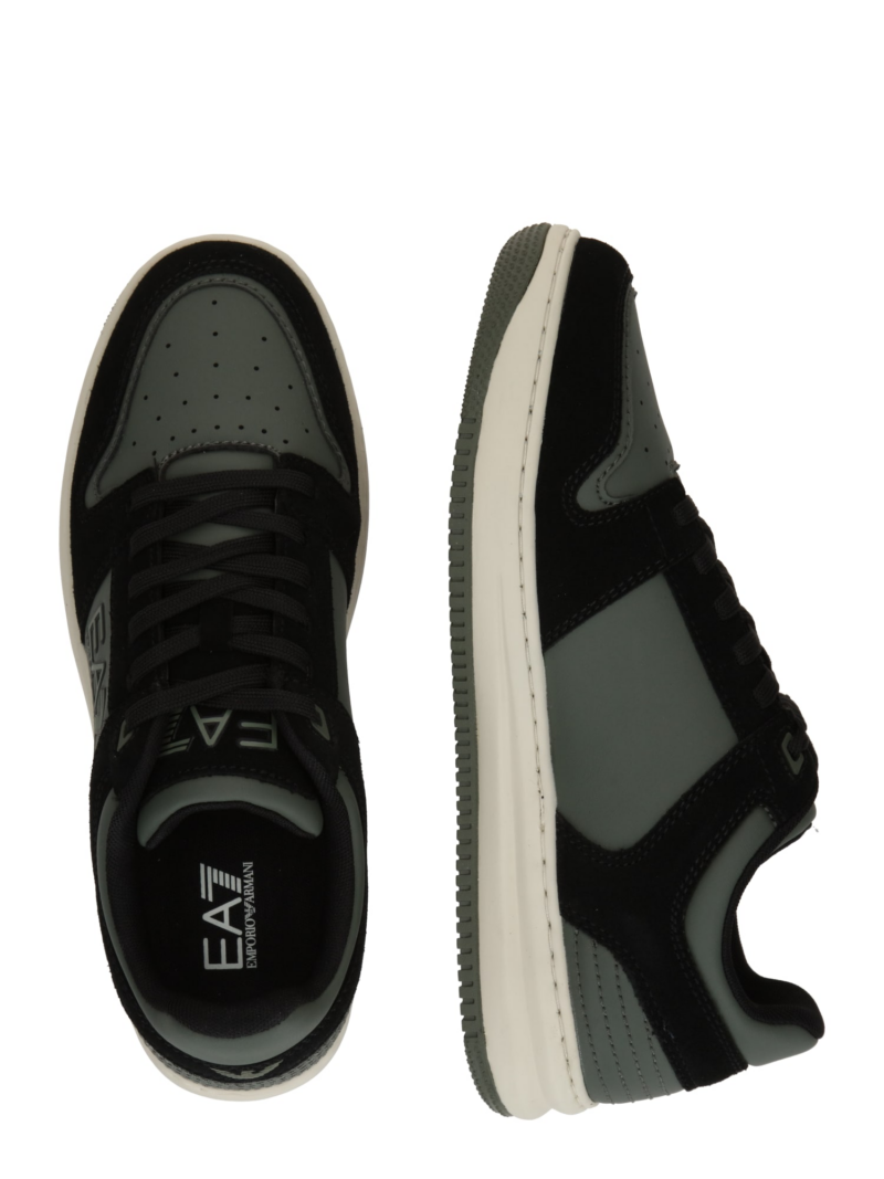 EA7 Emporio Armani Sneaker low  verde / negru