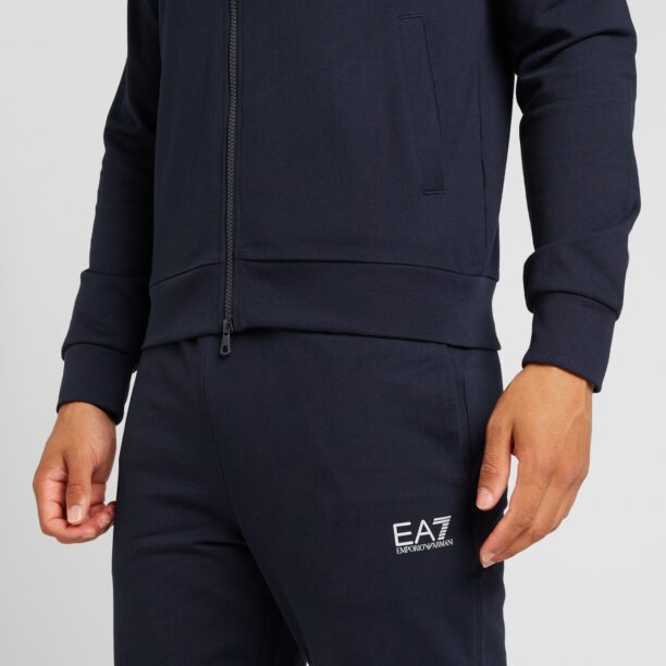 EA7 Emporio Armani Trening  albastru marin / alb preţ