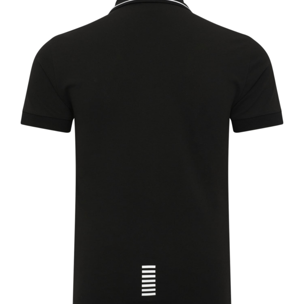 EA7 Emporio Armani Tricou  negru / alb