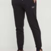 EA7 Emporio Armani pantaloni de trening culoarea negru