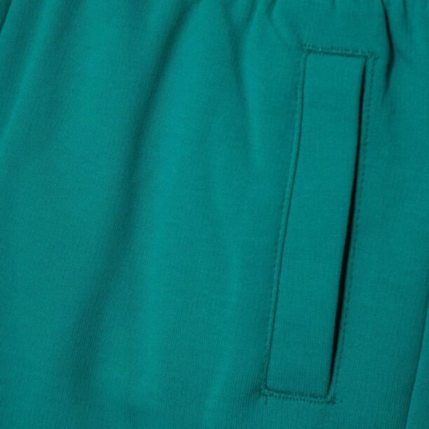 EA7 Emporio Armani pantaloni scurți din bumbac pentru copii culoarea verde preţ