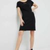 EA7 Emporio Armani rochie culoarea negru