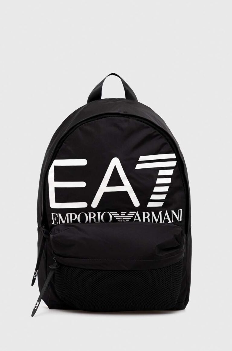 EA7 Emporio Armani rucsac culoarea negru