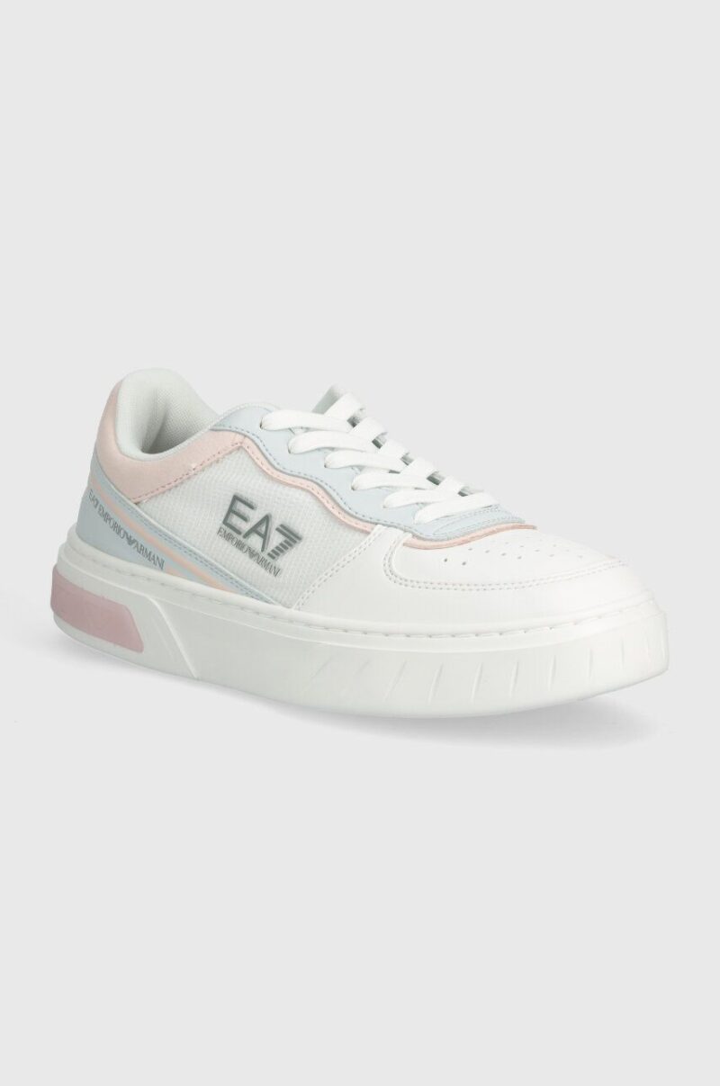 EA7 Emporio Armani sneakers culoarea alb