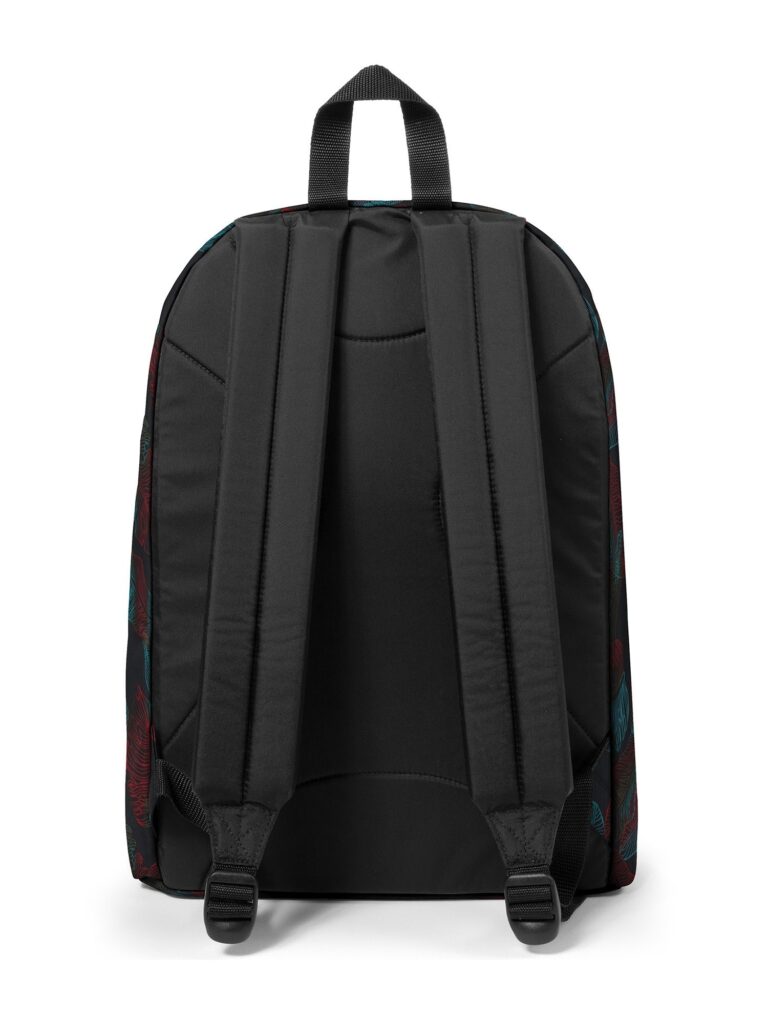 EASTPAK Rucsac 'Out of Office'  albastru / verde închis / roșu burgundy