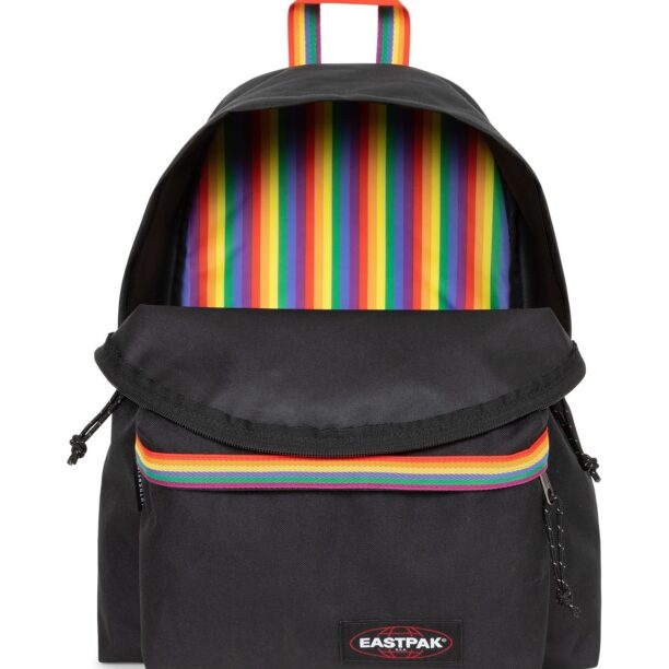 EASTPAK Rucsac 'Padded Pak'r'  galben / lila / portocaliu / negru