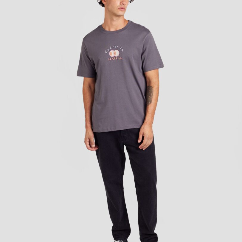 ELEMENT Tricou 'SQUIRREL'  azuriu / mauve / portocaliu pastel / alb murdar preţ